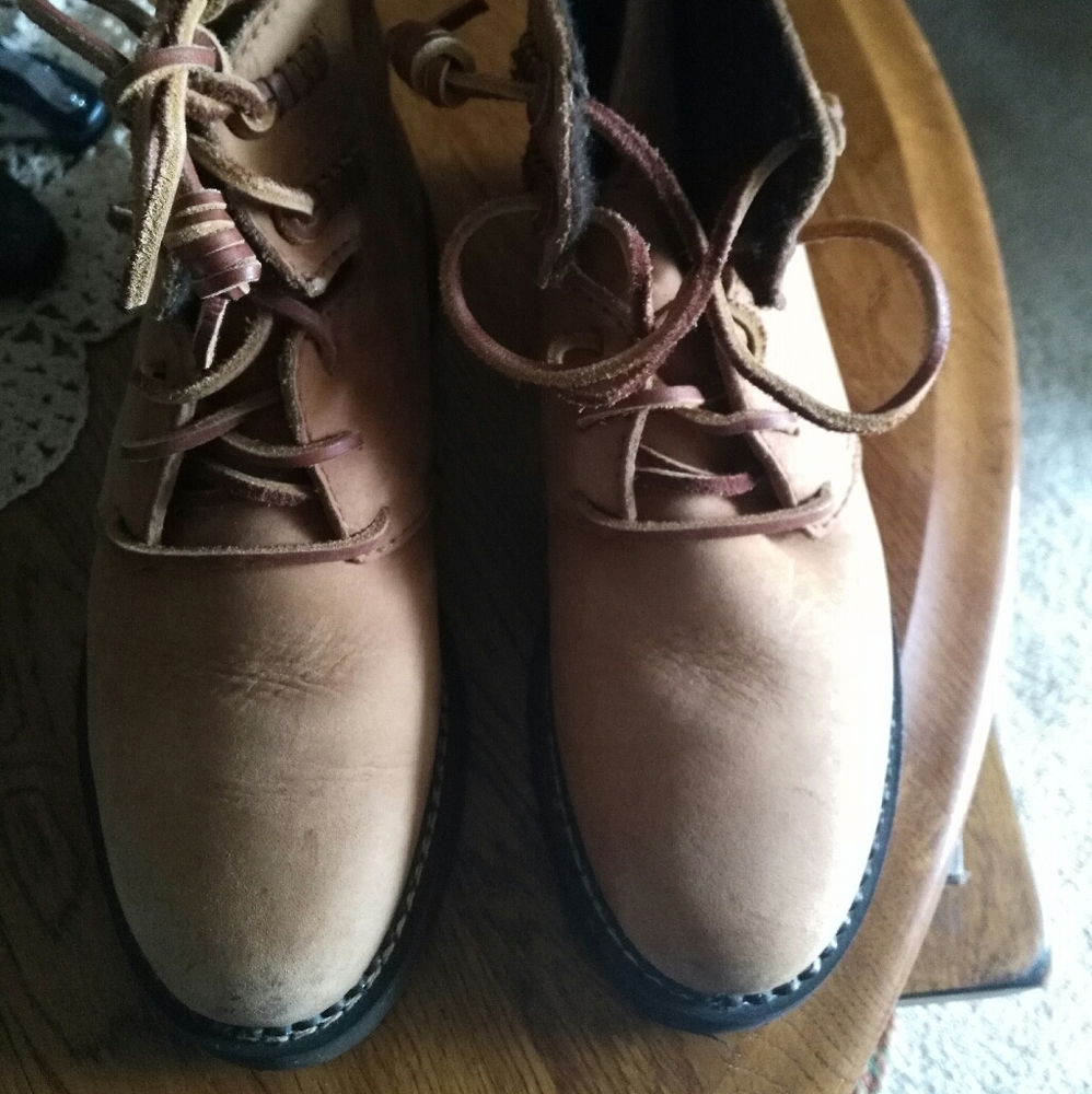 G.H. Bass Leather Booties 8.5M - Picture 3 of 9